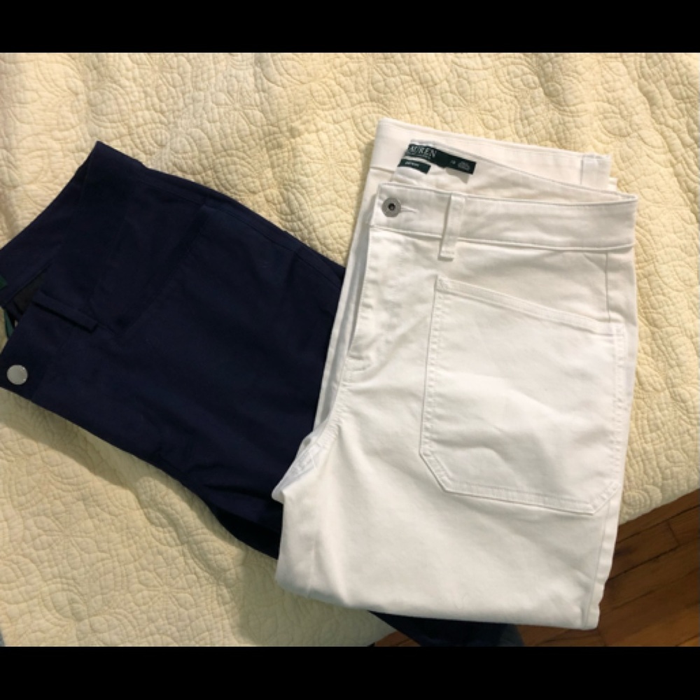 2 Pants/ Jeans bundle Lauren Ralph Lauren 💙🤍